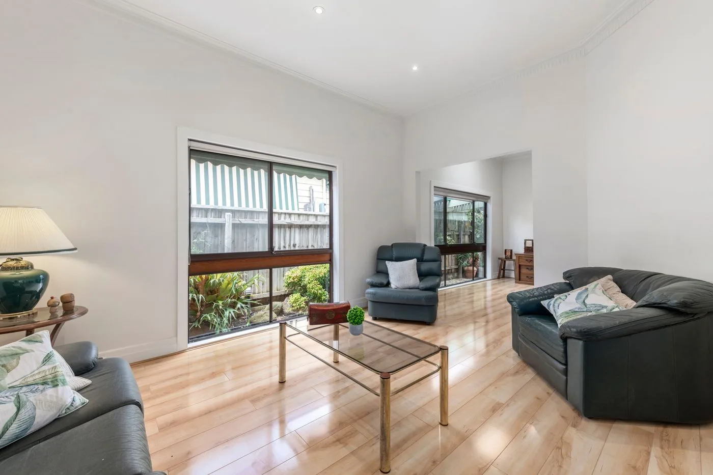 Spacious Modern Living Room with Natural Light