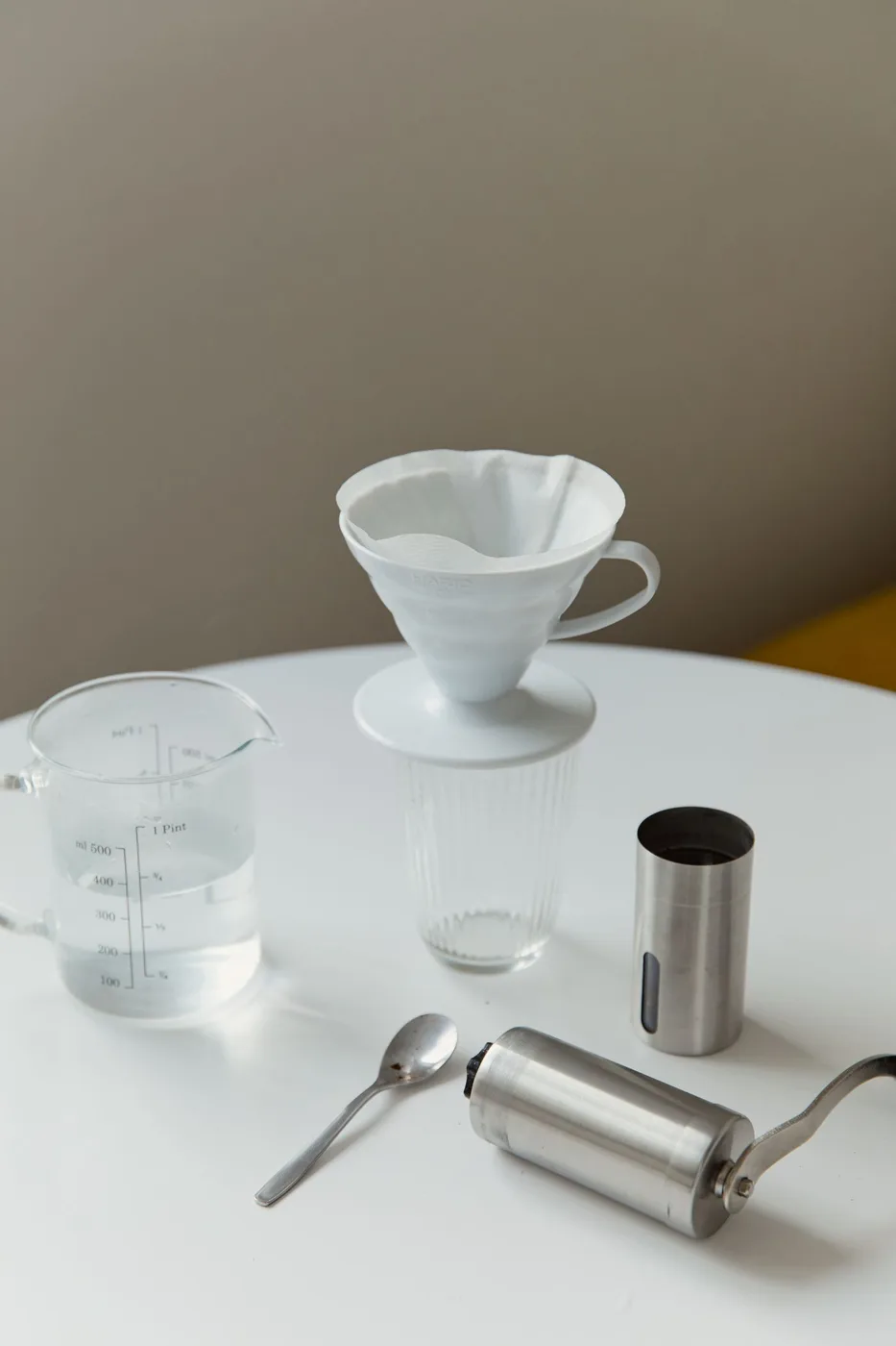 Coffee Dripper on the Table